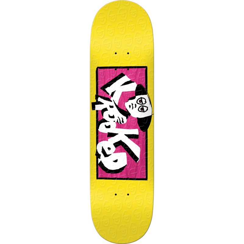 Krooked Incognito Embossed Skateboard Deck - 8.25