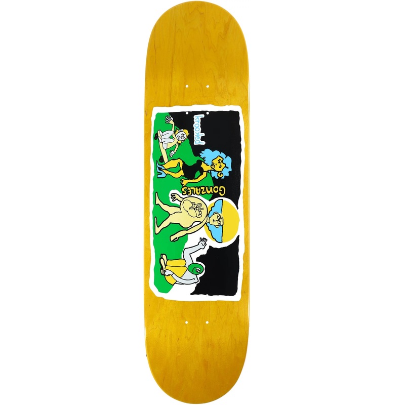 Krooked Mark Gonzales Stroll Skateboard Deck - 8.5