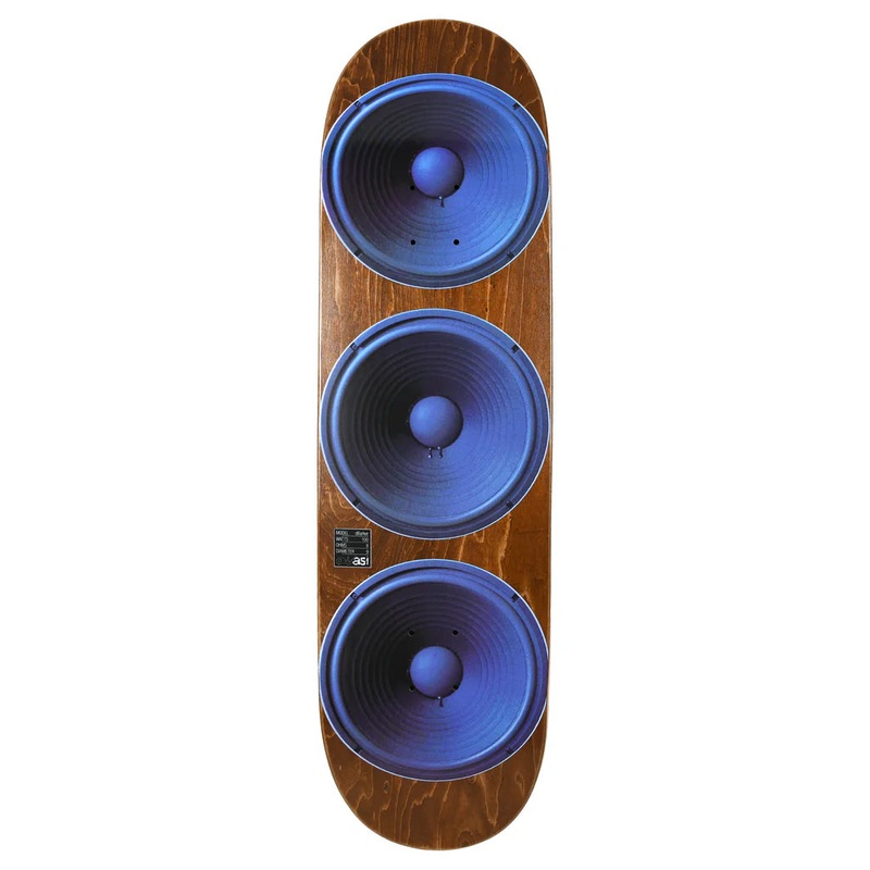 Quasi Barker Speakerhead Skateboard Deck - 8.75"