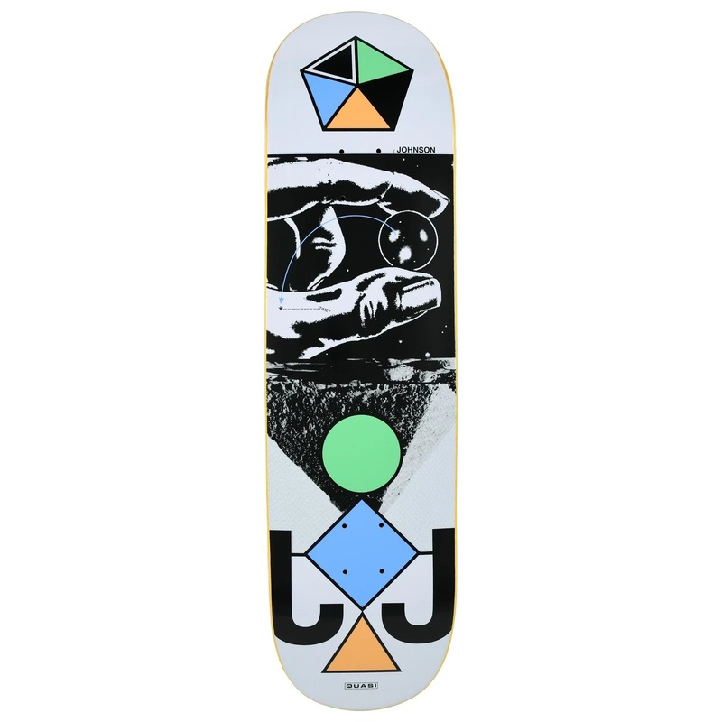 Quasi Johnson 'Spacetime' Skateboard Deck - 8.5