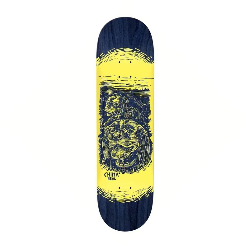 Real Chima Iggy & Ziggy Skateboard Deck - 8.25