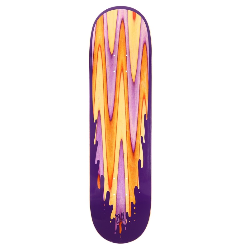 Real Spectrum Distortion Skateboard Deck - 8.6
