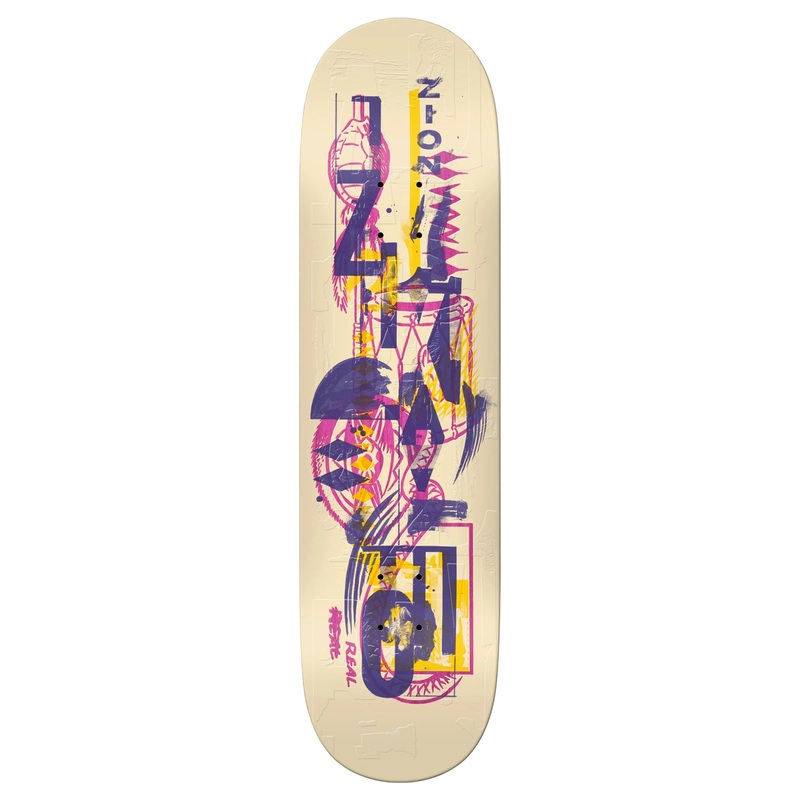 Real Zion Abstraction Skateboard Deck - 8.5