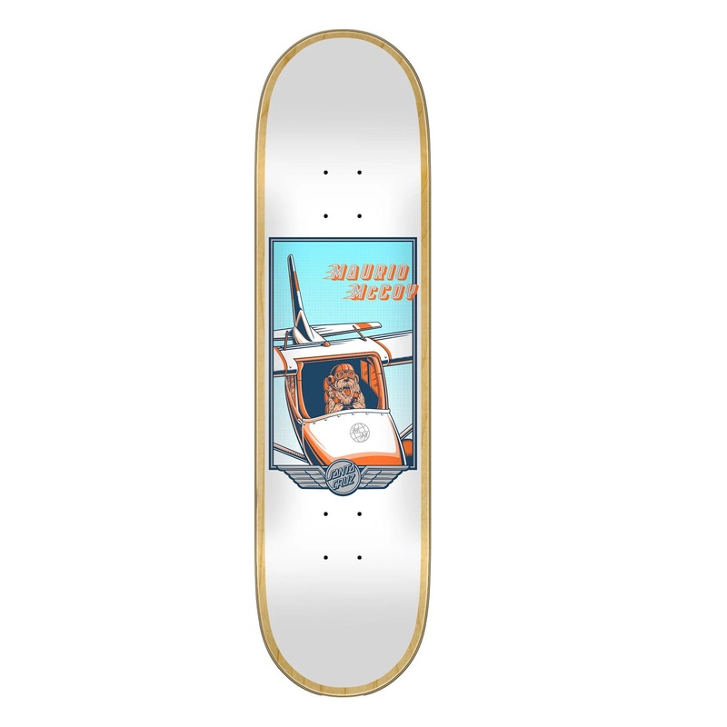 Santa Cruz McCoy Aviator VX Skateboard Deck - 8.25