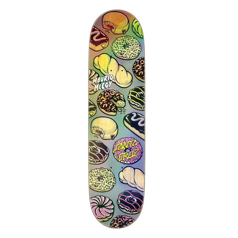 Santa Cruz McCoy Donuts Twin Tip Skateboard Deck - 8.20