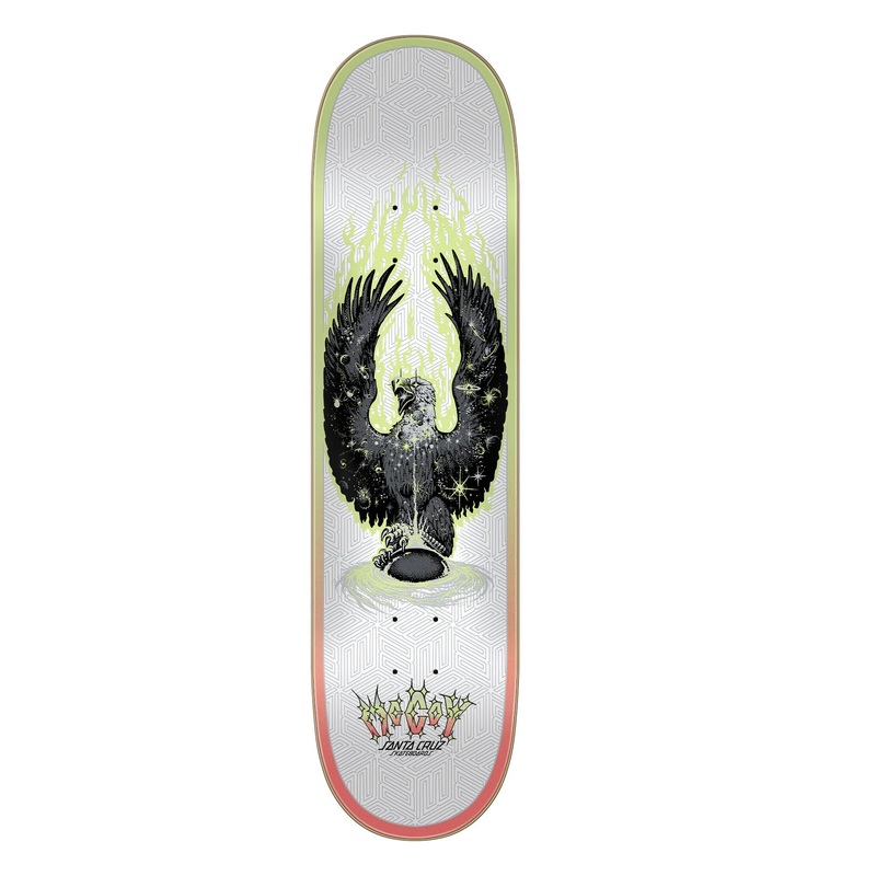 Santa Cruz McCoy Elite Eagle VX Skateboard Deck - 8.0