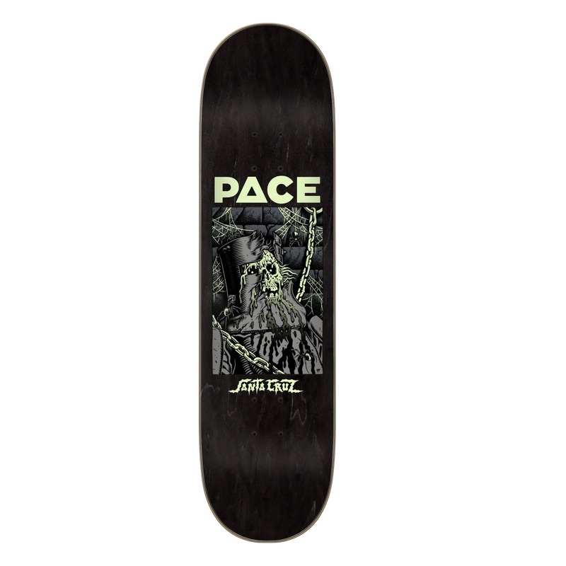 Santa Cruz Pace Dungeon VX Skateboard Deck - 8.25