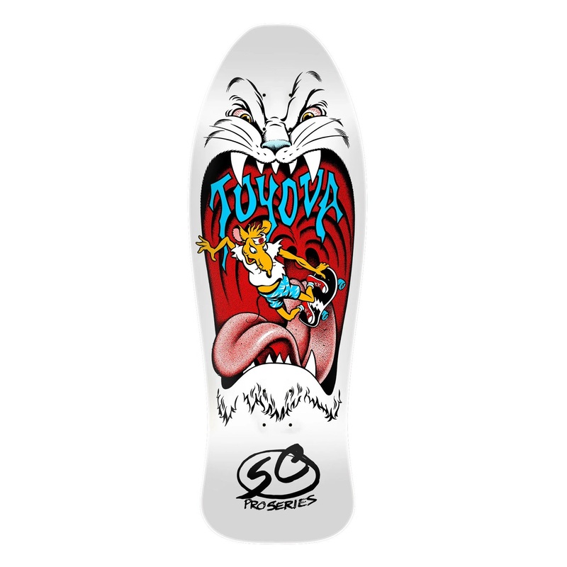 Santa Cruz Toyoda Reissue Skateboard Deck - 10.4