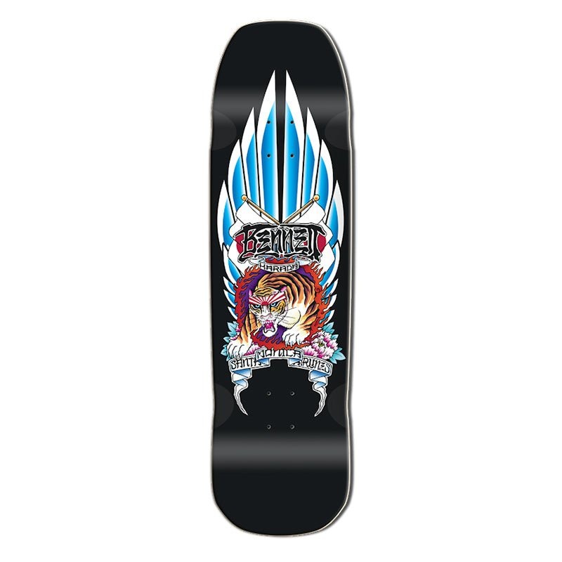 SMA Bennet Harada Tiger Limited Edition Skateboard Deck - 9 Black Dipped