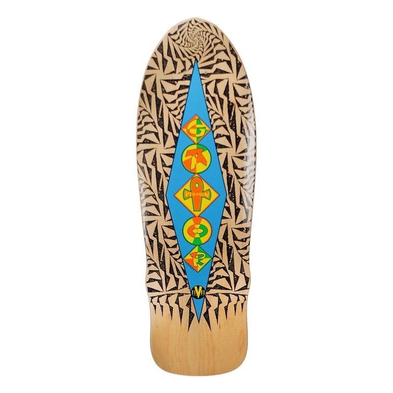Vision Gator Ramp Skateboard Deck - 10 Natural