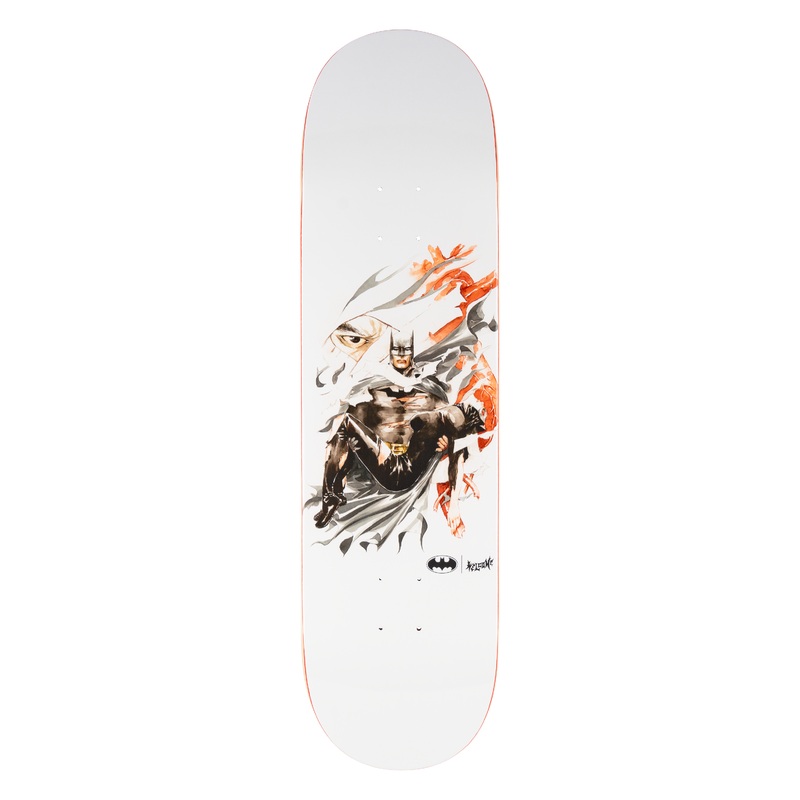 Welcome x Batman Heart of Hush on Popsicle Deck - 8.5 Bone White