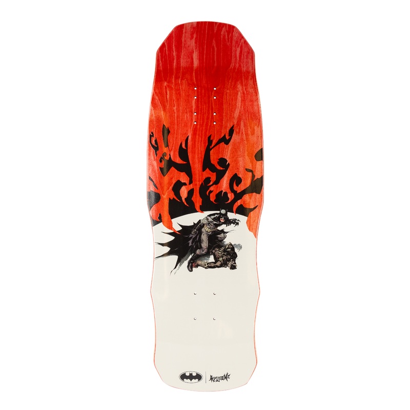 Welcome x Batman Talons on Dark Lord Deck - 9.75 Red/Black Dip