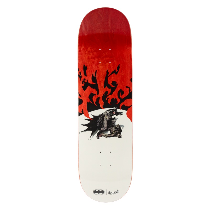 Welcome x Batman Talons on Popsicle Deck - 9.0 Red/Black Dip