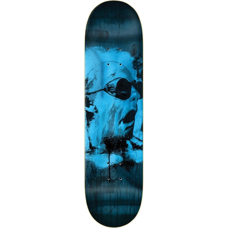 Zero Wimer 80'S Doc Skateboard Deck - 8.25" Blue Foil