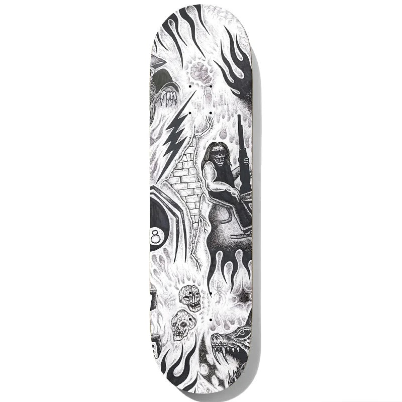 Baker Jacopo Carozzi Tryptic Skateboard Deck - 8.25