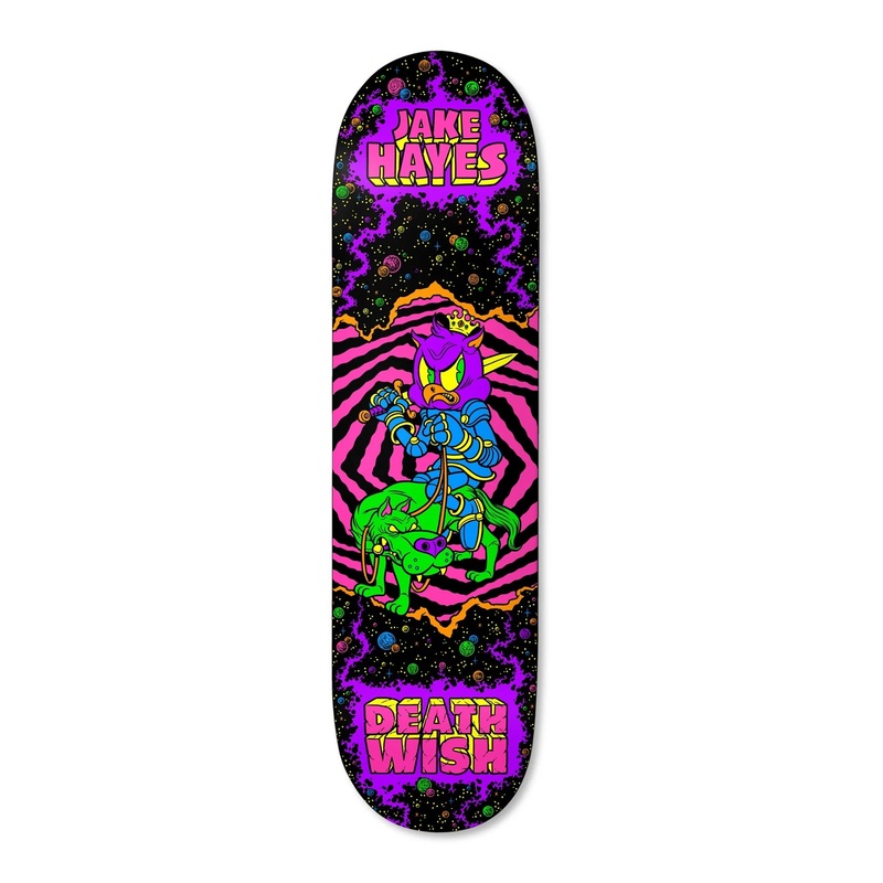 Deathwish Hayes Lords of the Underworld Skateboard Deck - 8.2