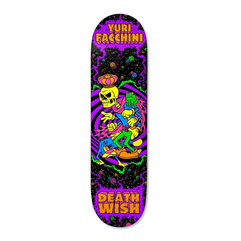 Deathwish Yuri Lords of the Underworld Skateboard Deck - 8.1