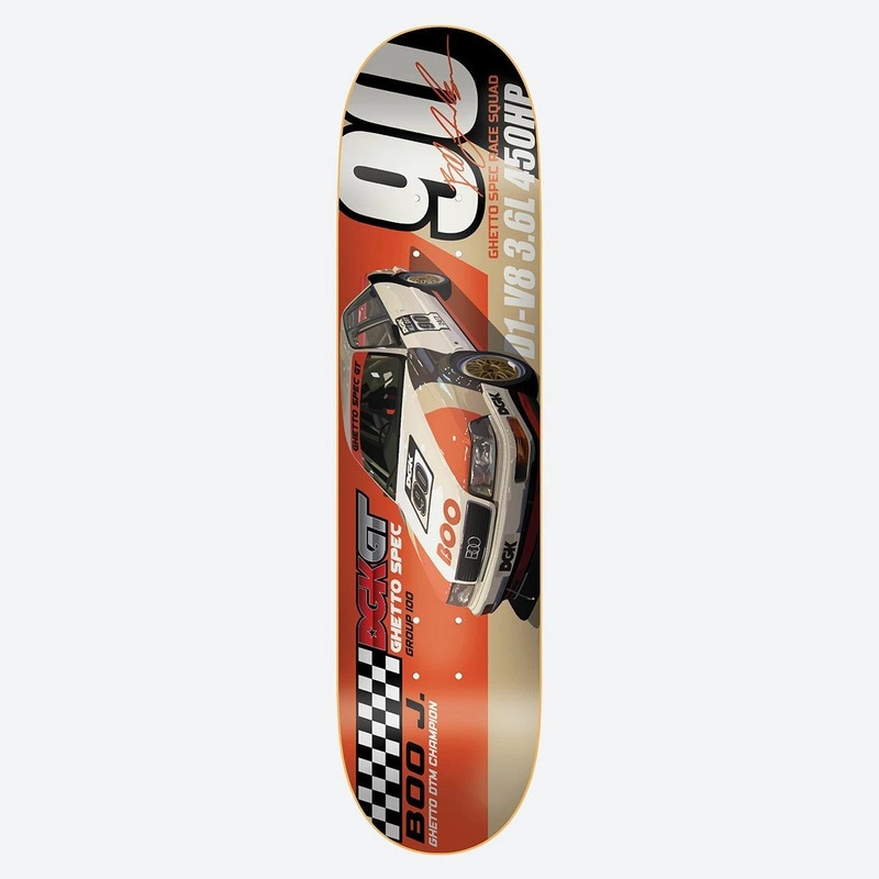 DGK Ghetto GT Boo Skateboard Deck - 7.9 Multi