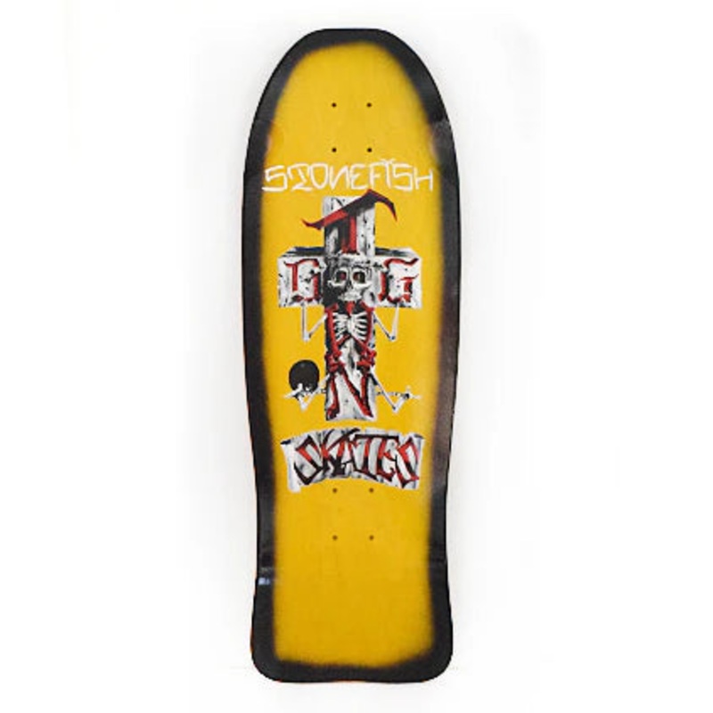 Dogtown Stonefish 80s Reissue Deck - 10.125 Assorted/Black Fade