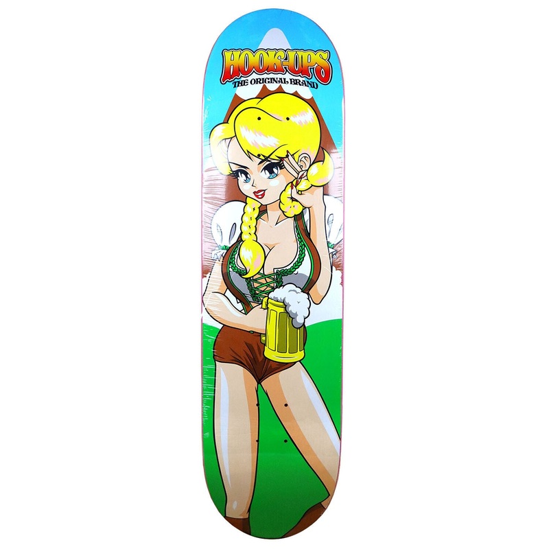 Hook-Ups Heidi Ho Skateboard Deck - 8.25