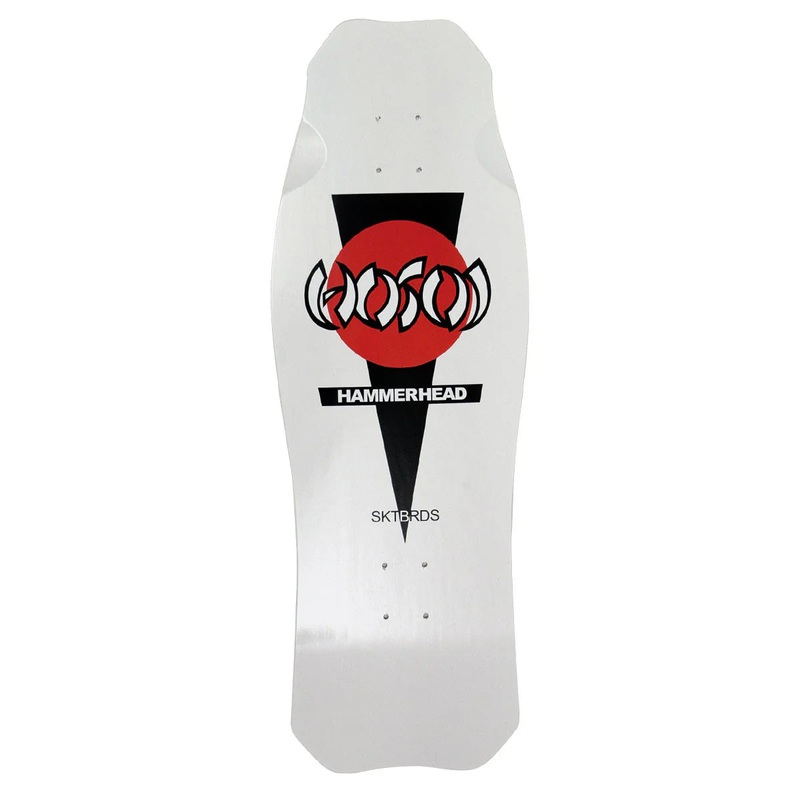 Hosoi O.G. Hammerhead Skateboard Deck - 10.5 White