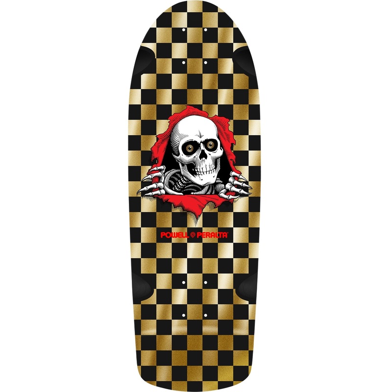 Powell Peralta OG Ripper Checker Reissue Deck - 10 Gold Foil