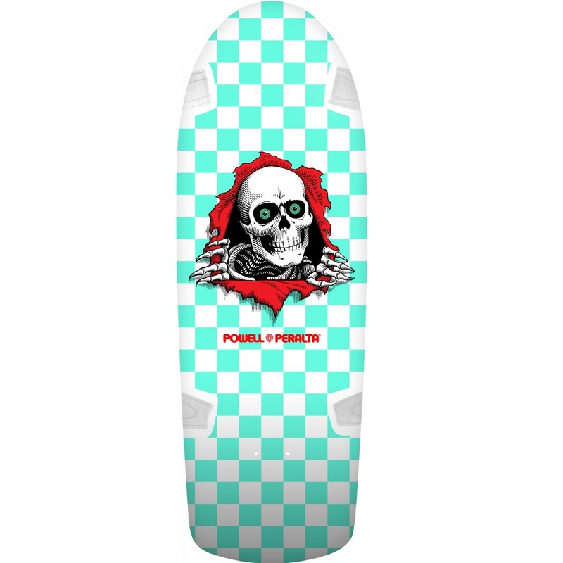 Powell Peralta OG Ripper Checker Skateboard Deck - 10 Mint