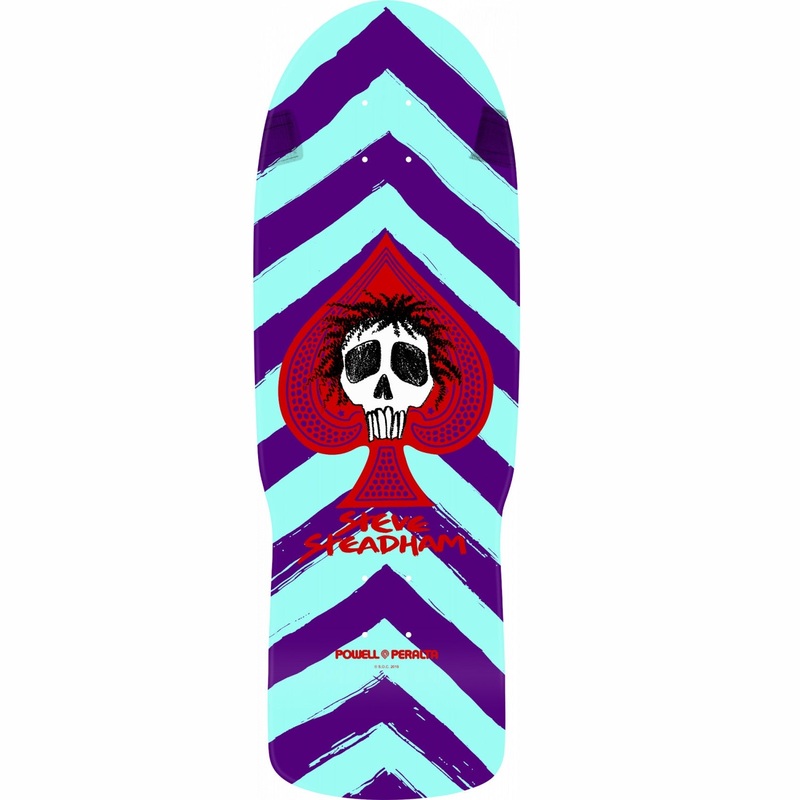 Powell Peralta Steadham Skull & Spade Reissue Skateboard Deck