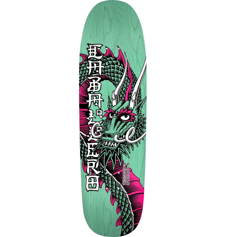Powell Peralta Steve Caballero Ban This Dragon Reissue Skateboard Deck - 9.265 Mint