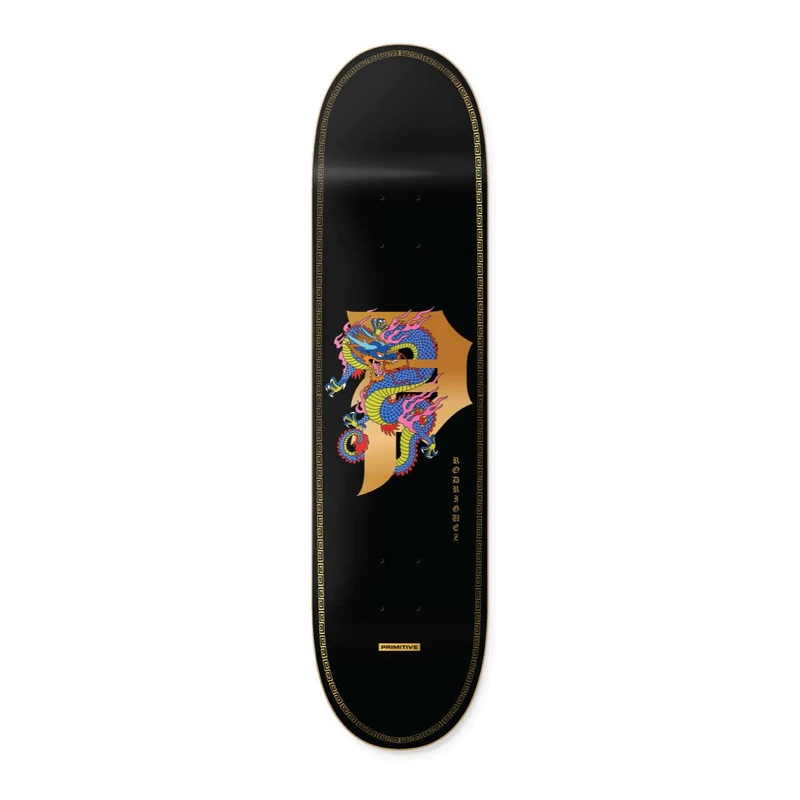 Primitive Rodriguez Honor Skateboard Deck - 8.25 Black