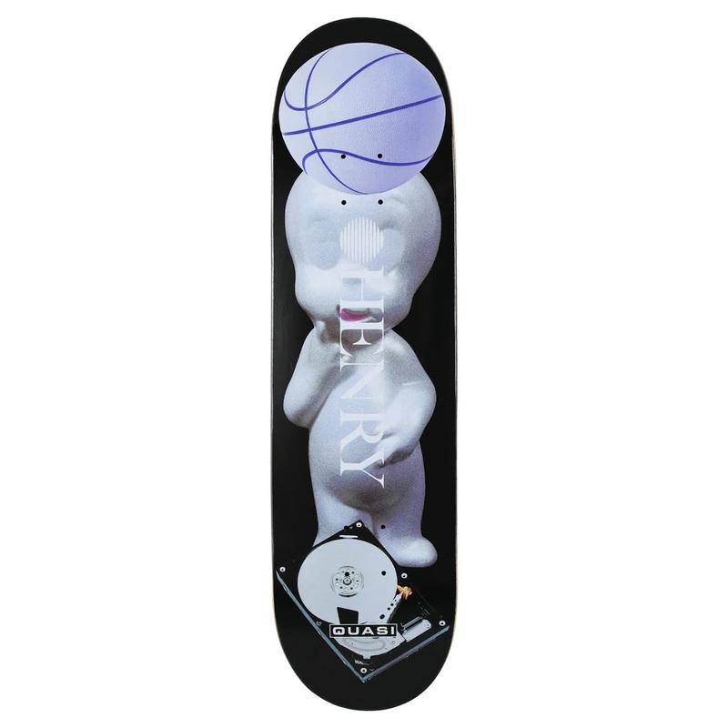 Quasi Henry 'Mempool' Skateboard Deck - 8.25"