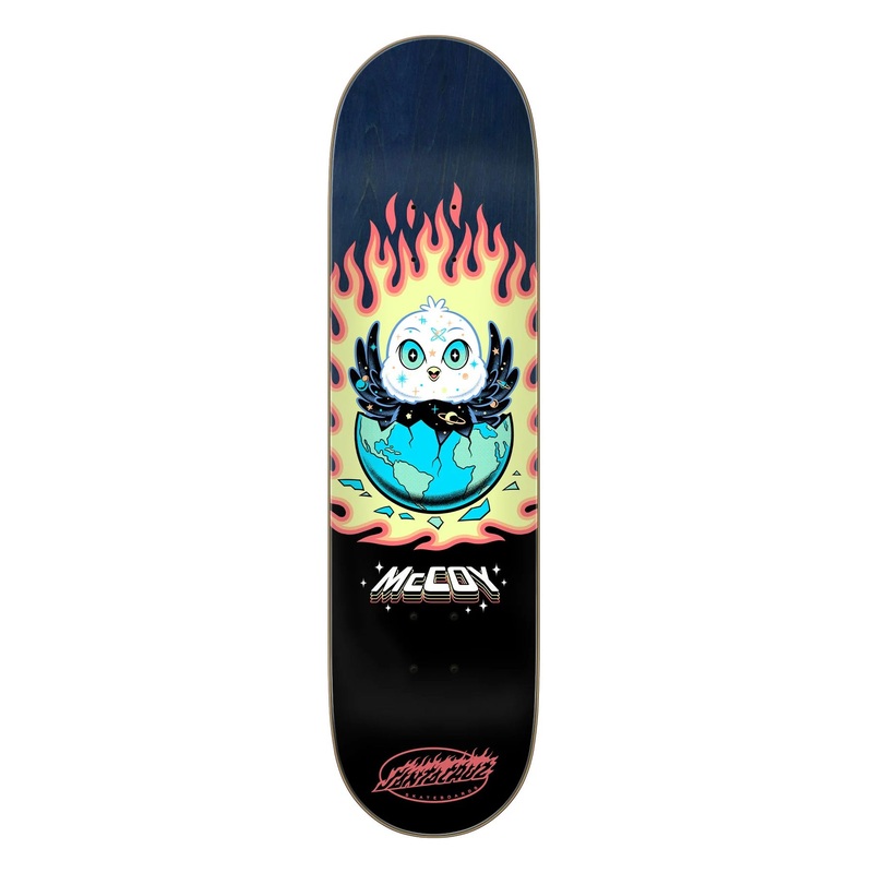 Santa Cruz McCoy Space Chick VX Skateboard Deck - 8.25