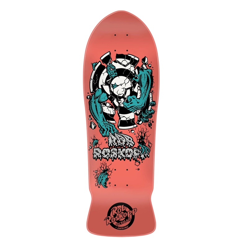 Santa Cruz Roskopp 3 Reissue Skateboard Deck - 10.17