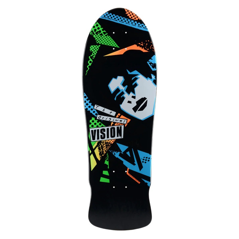 Vision Original MG Skateboard Deck - 10" Black
