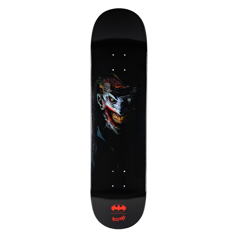 Welcome x Batman Joker on Popsicle Deck - 8.0 Black