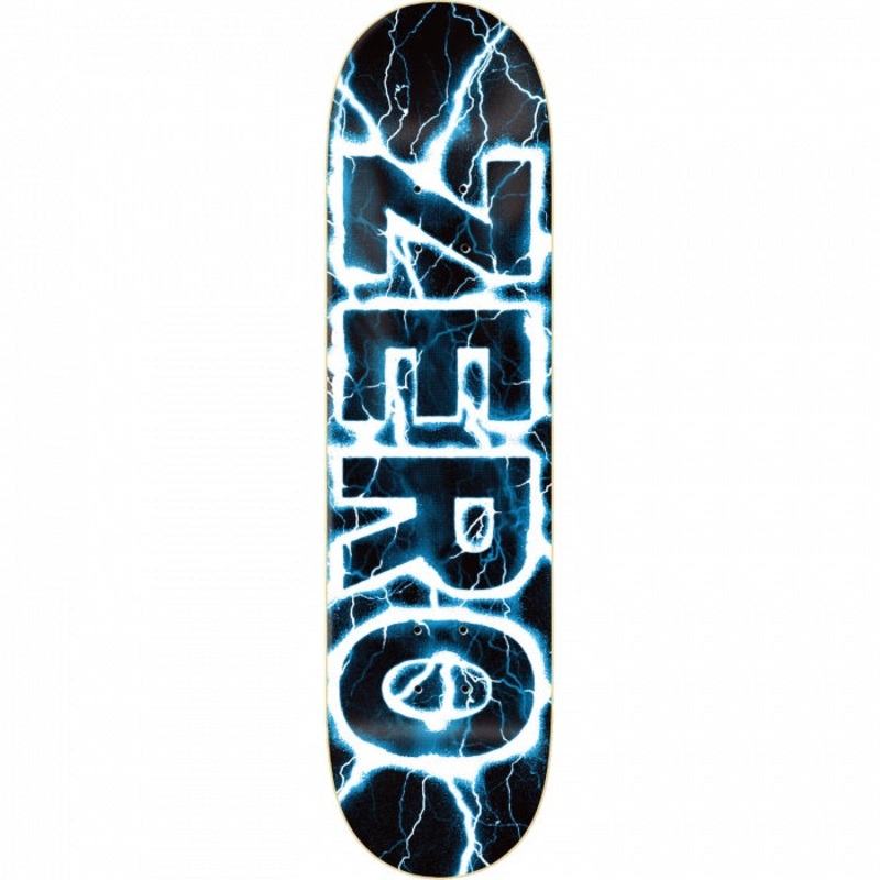 Zero Lightning Army Skateboard Deck -  8.25 Black Dip