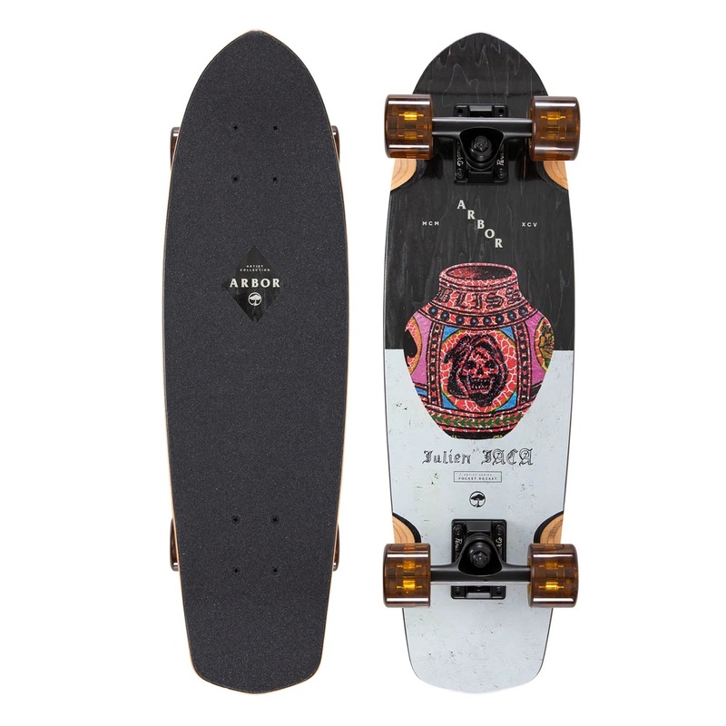 Arbor Pocket Rocket Artist Julien Jaca Cruiser Complete - 27
