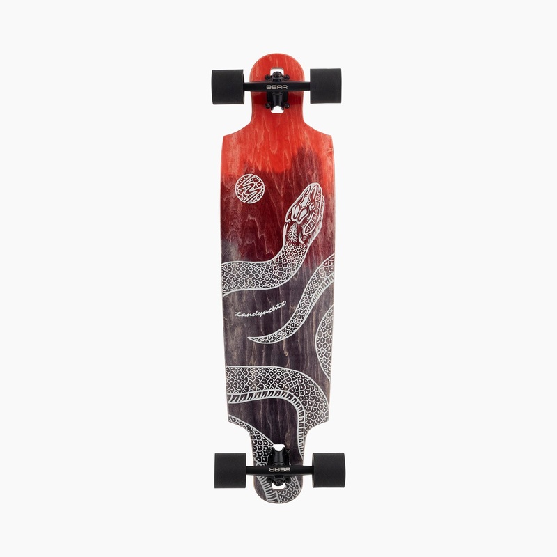 Landyachtz Drop Cat 38 Python Longboard Complete