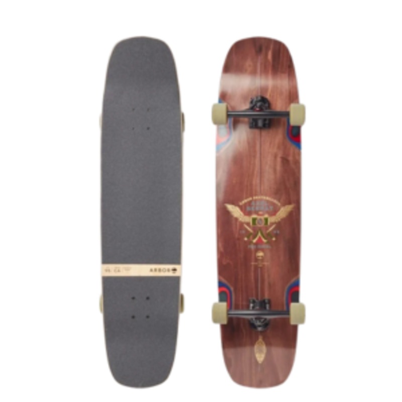 Arbor Axel Serrat Pro Crosscut 39 Complete Skateboard - 9.25"