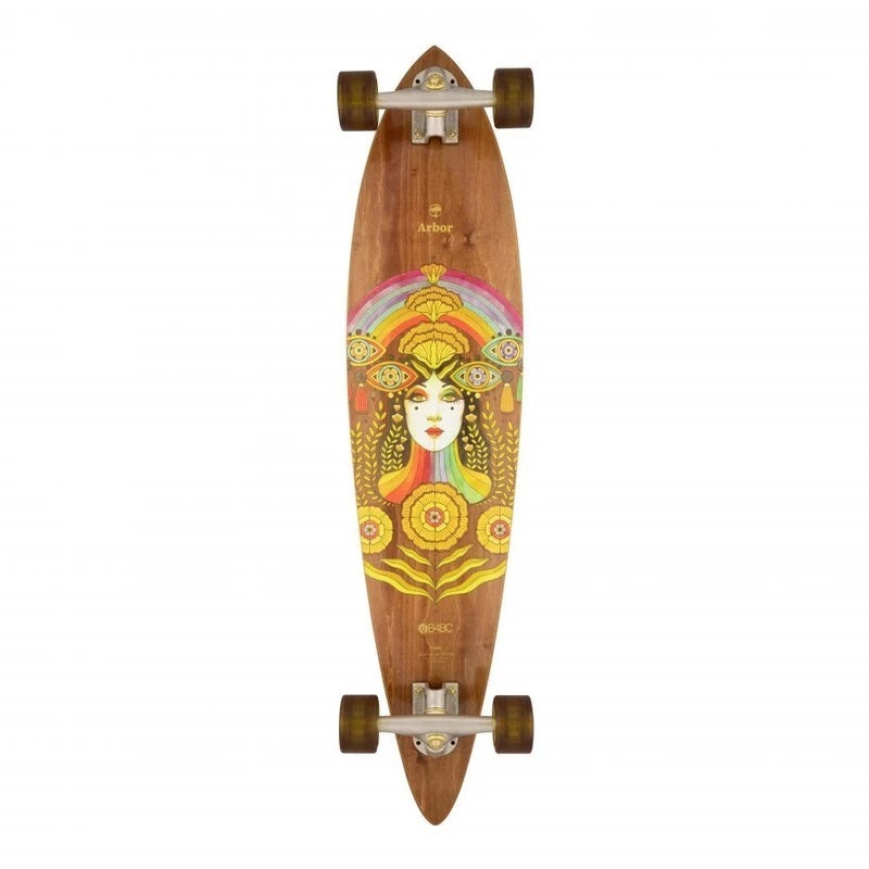 Arbor Fish Solstice B4BC 37 Performance Complete Longboard - 8.5