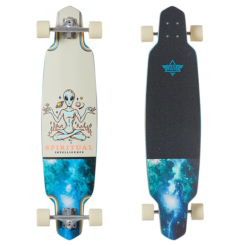 Dusters Zen Complete Longboard - 38 Teal