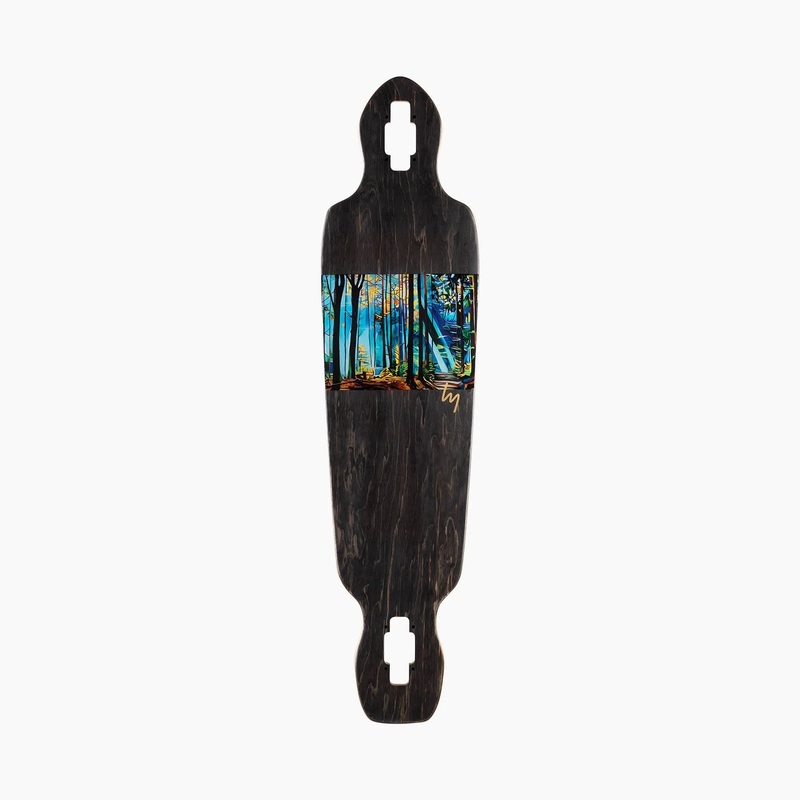 Landyachtz Battle Axe Forrest Longboard Deck