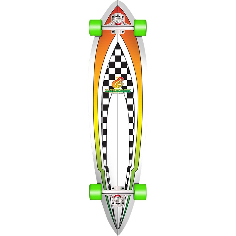 Layback Throwback Pintail Longboard Complete - 9.87"