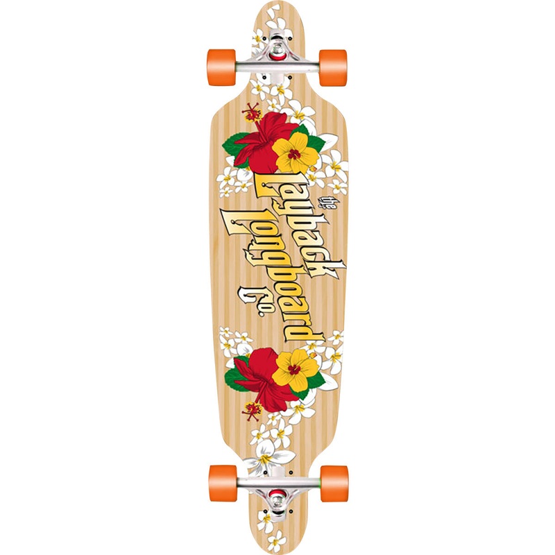 Layback Wahini Bamboo DT Longboard Complete - 9.5"
