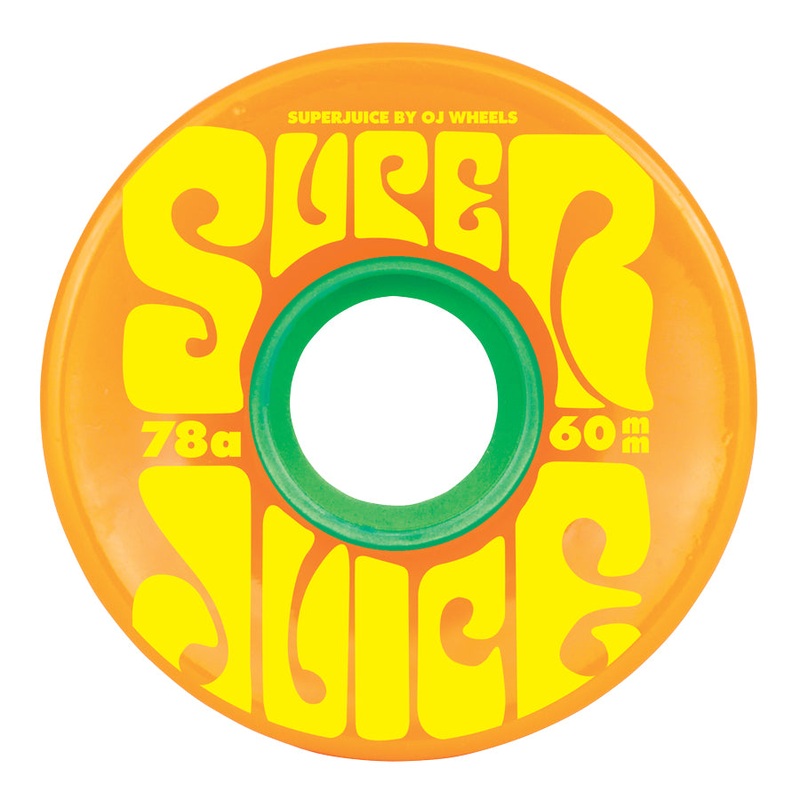 OJ Wheels Super Juice 60mm 78a - Citrus (Set of 4)