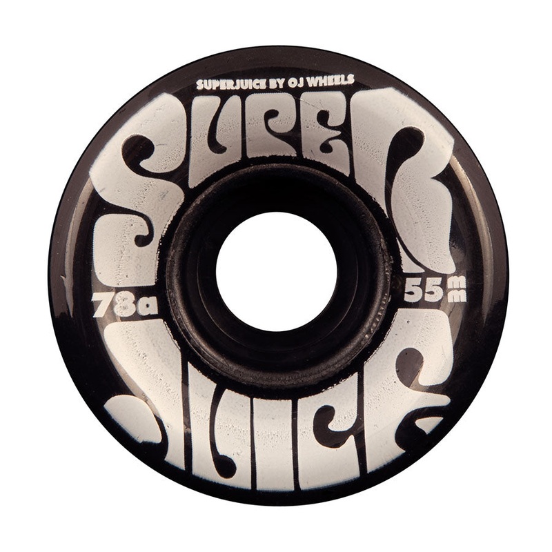OJ Wheels Super Juice Mini 55mm 78a - Trans Black (Set of 4)