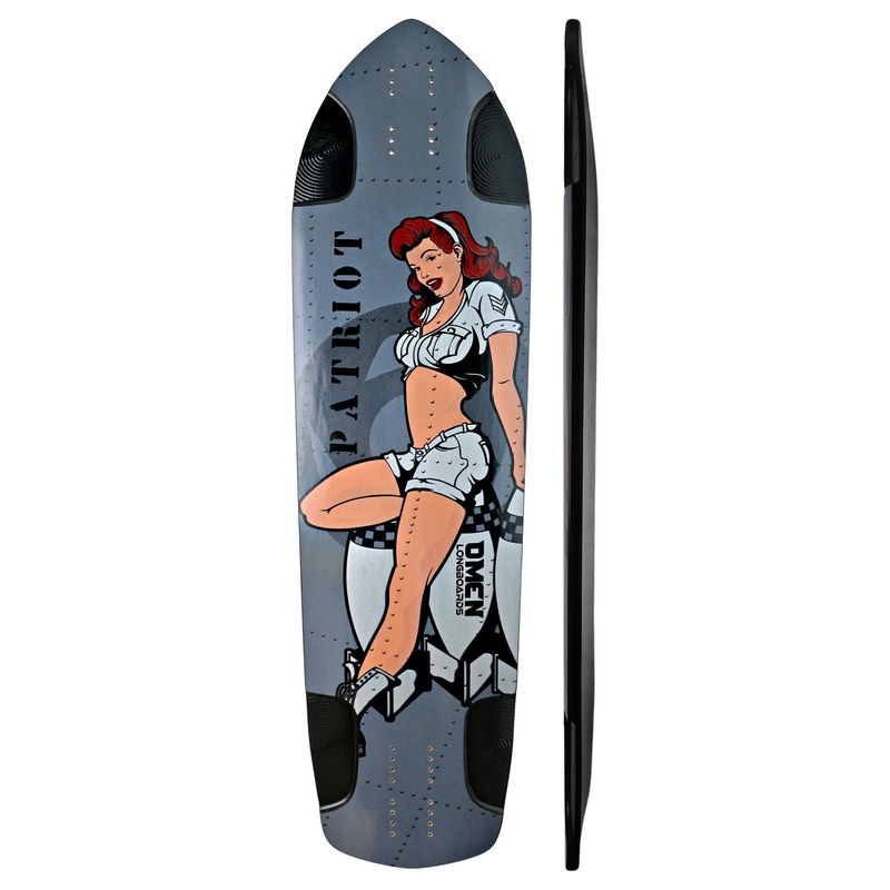 Omen Patriot Standard Longboards Deck