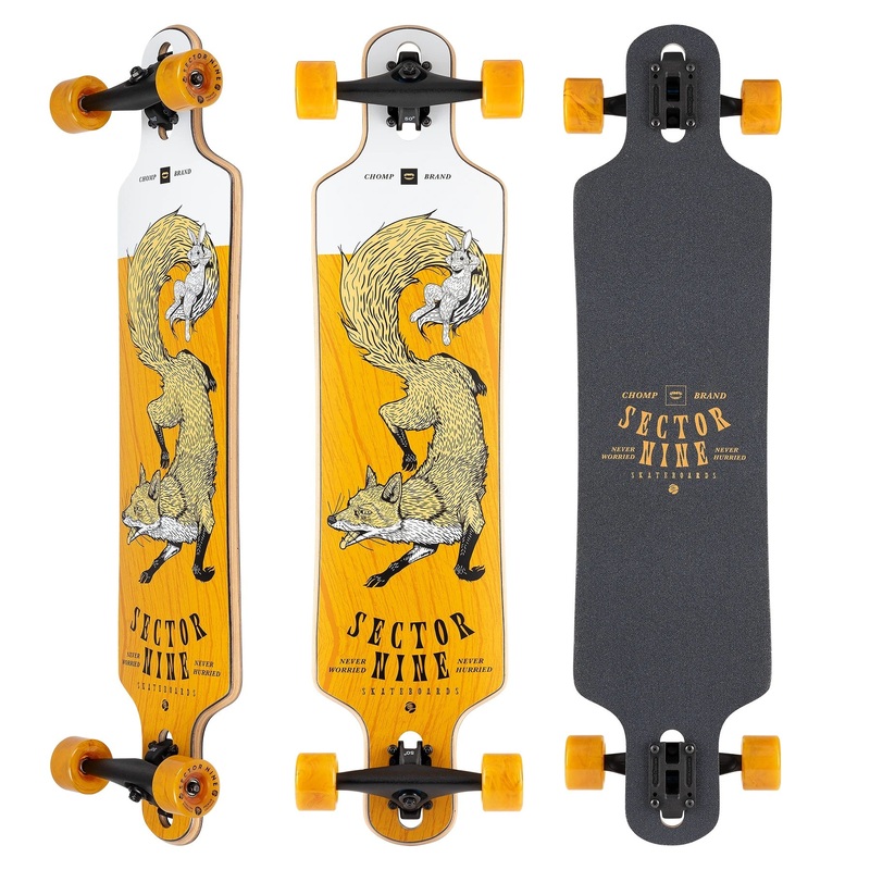 Sector 9 Bintang Fox Complete Longboard - 9.25