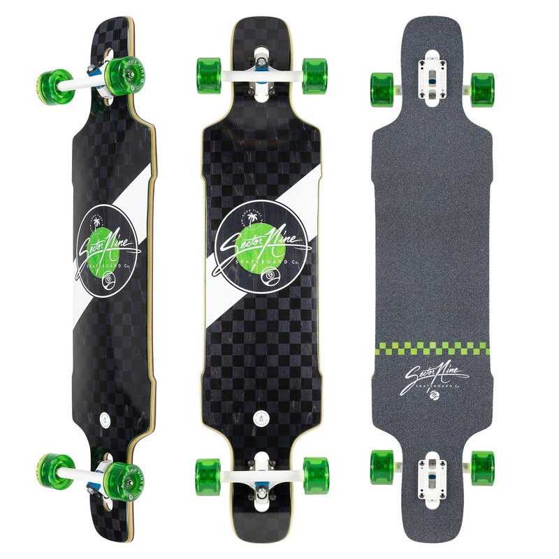 Sector 9 Dropper Mosaic Complete Longboard - 9.625