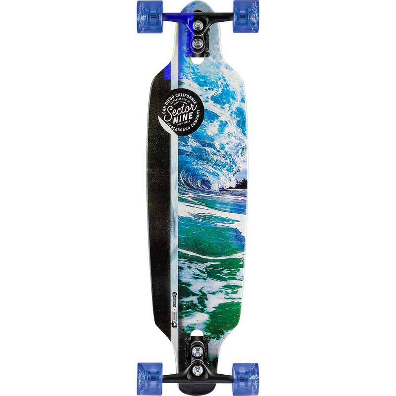 Sector 9 Flux Mini Fractal Complete Longboard - 8.75"